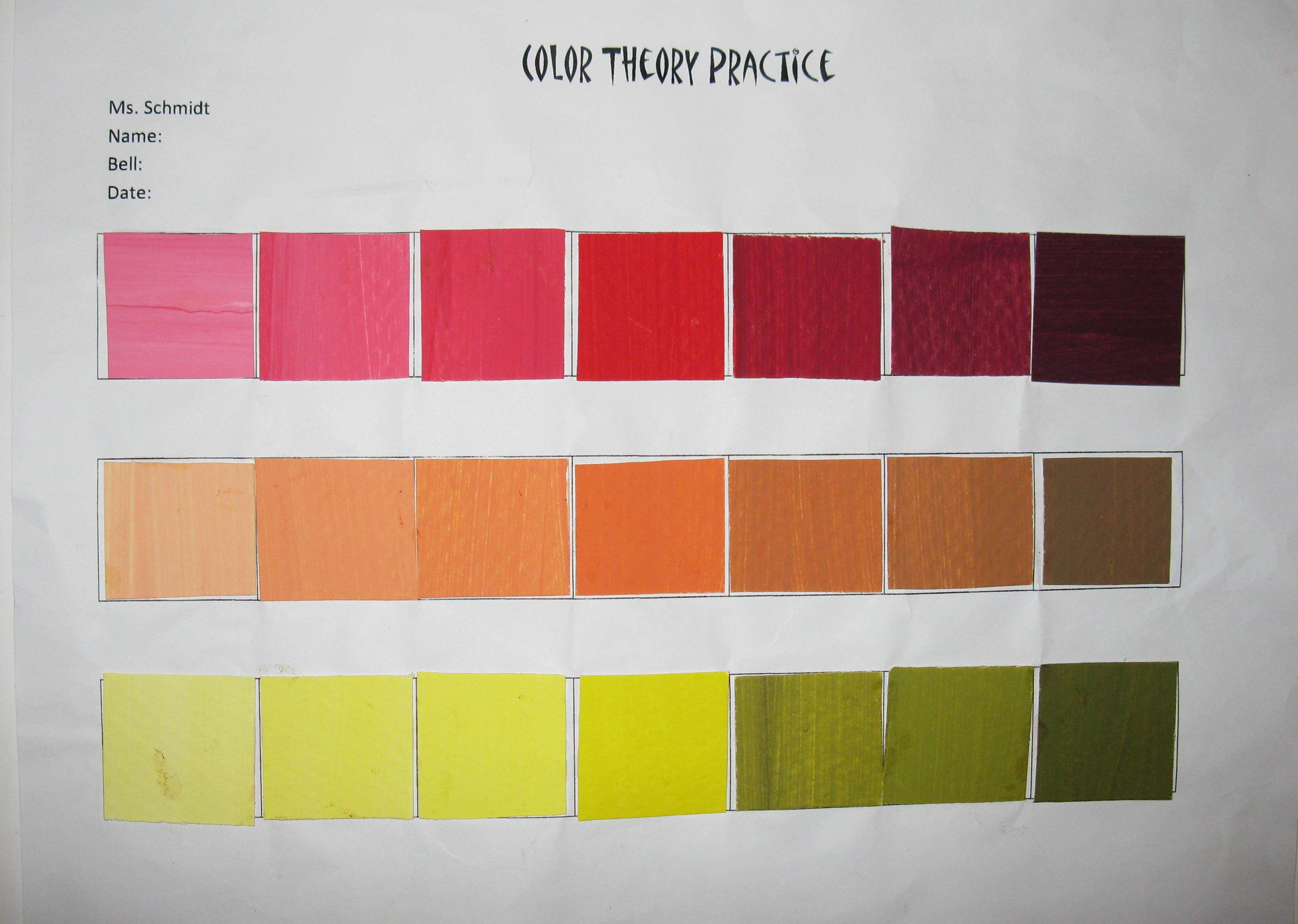 How To Make A Color Scale